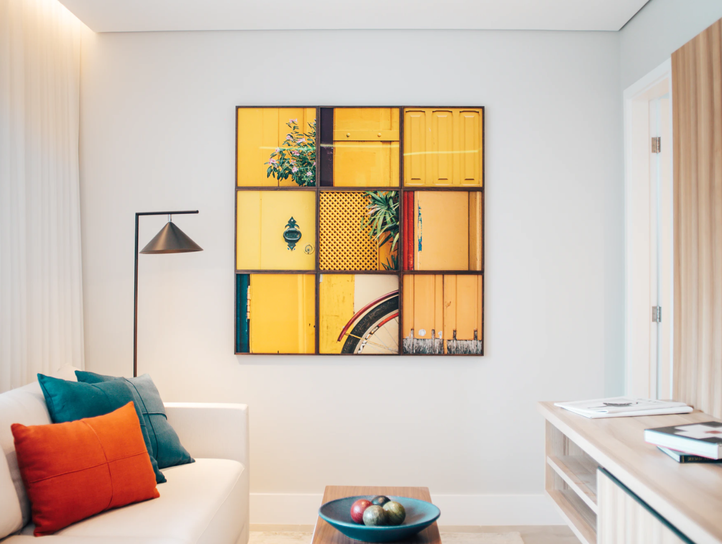 nice well arranged sitting room